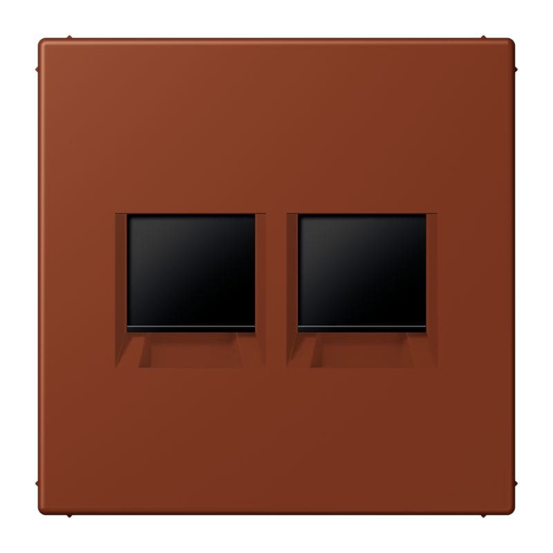 Jung - Enjo pour deux noyaux Modulear-Jack / LS 990 LC 4320D