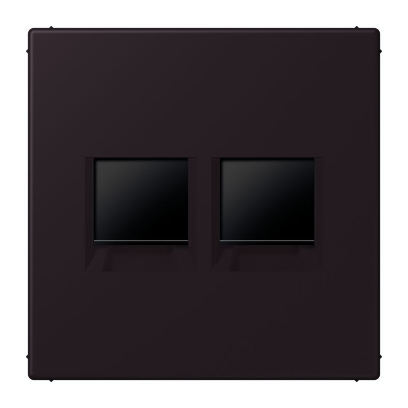 Jung - Enjo pour deux noyaux Modulear-Jack / LS 990 LC 4320E