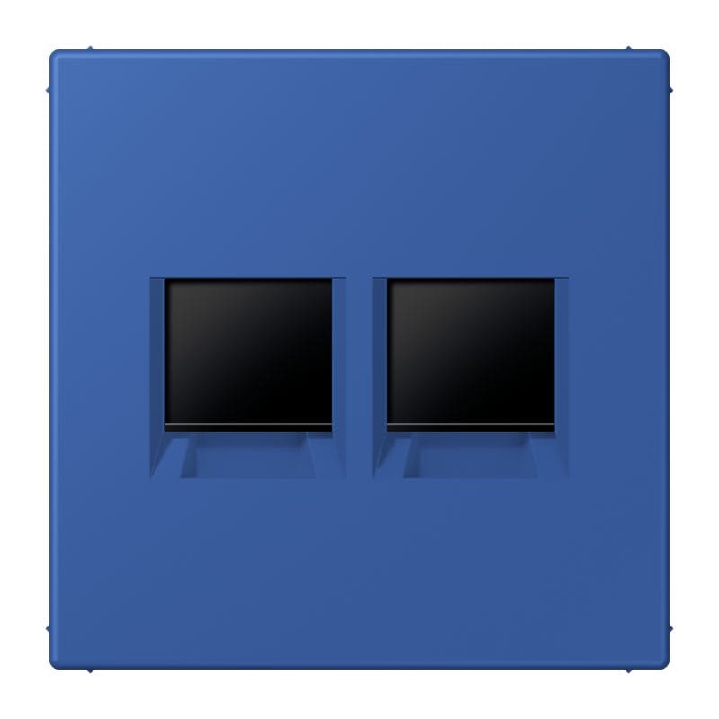 Jung - Enjo pour deux noyaux Modulear-Jack / LS 990 LC 4320K