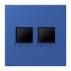 Jung - Enjo pour deux noyaux Modulear-Jack / LS 990 LC 4320K