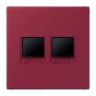 Jung - Enjo pour deux noyaux Modulear-Jack / LS 990 LC 4320M