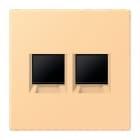 Jung - Enjo pour deux noyaux Modulear-Jack / LS 990 LC 4320P