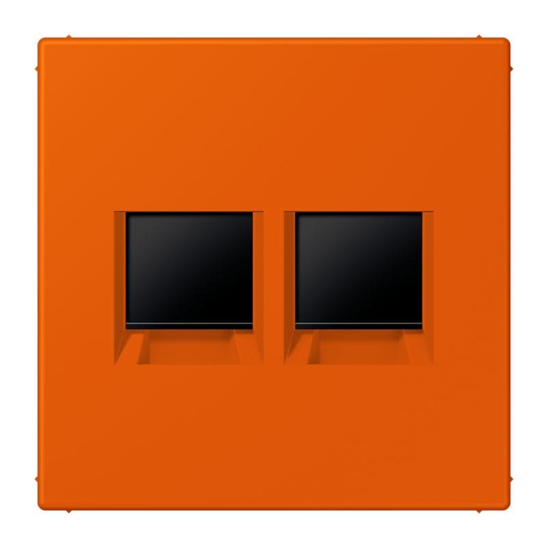 Jung - Enjo pour deux noyaux Modulear-Jack / LS 990 LC 4320S