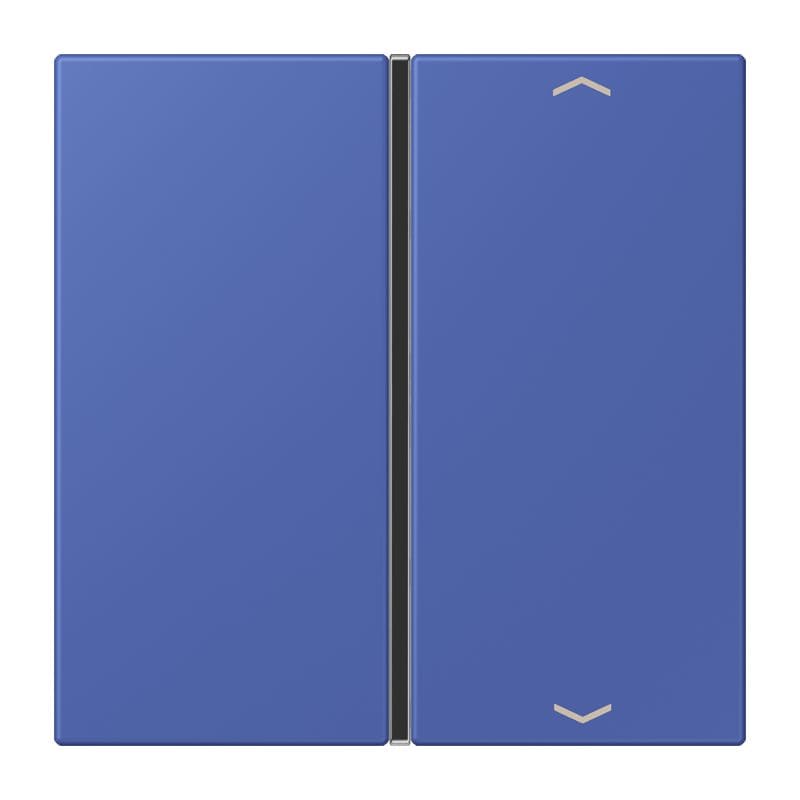 Jung - Touche 1 voie avec flèches platine F40 / LS 990 LC 32020