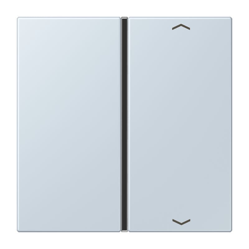 Jung - Touche 1 voie avec flèches platine F40 / LS 990 LC 32023