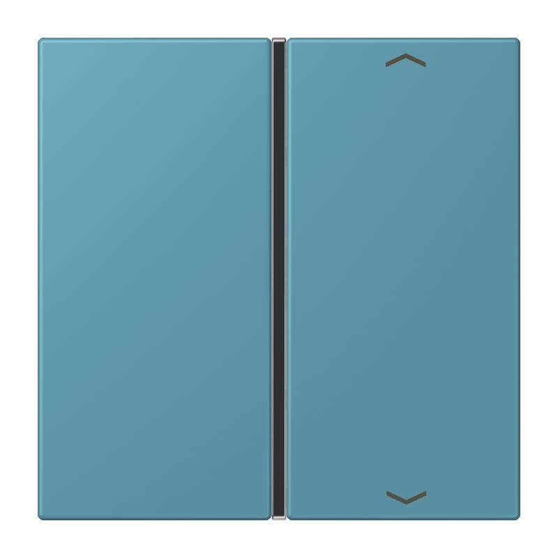 Jung - Touche 1 voie avec flèches platine F40 / LS 990 LC 32031