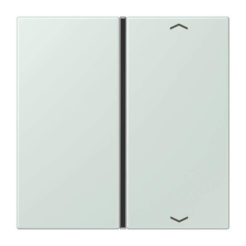 Jung - Touche 1 voie avec flèches platine F40 / LS 990 LC 32034