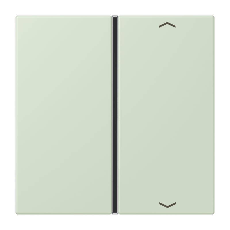 Jung - Touche 1 voie avec flèches platine F40 / LS 990 LC 32042