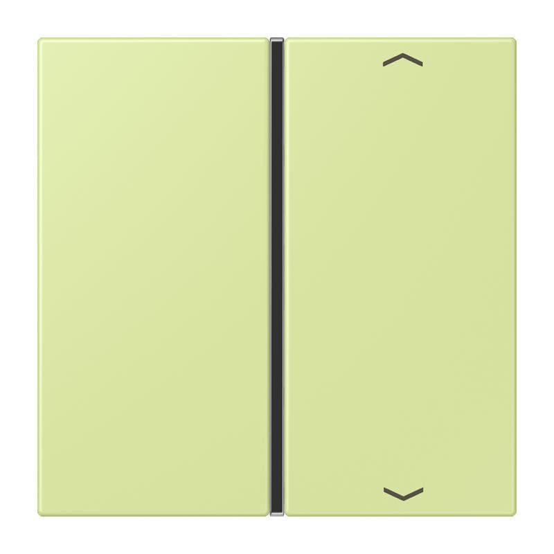 Jung - Touche 1 voie avec flèches platine F40 / LS 990 LC 32053