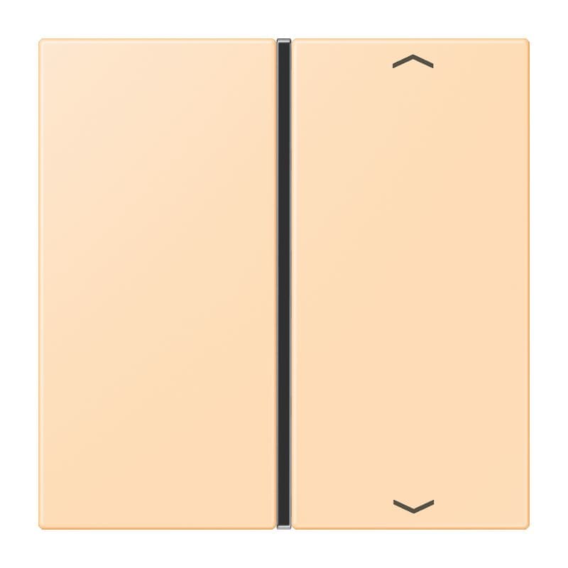 Jung - Touche 1 voie avec flèches platine F40 / LS 990 LC 32060
