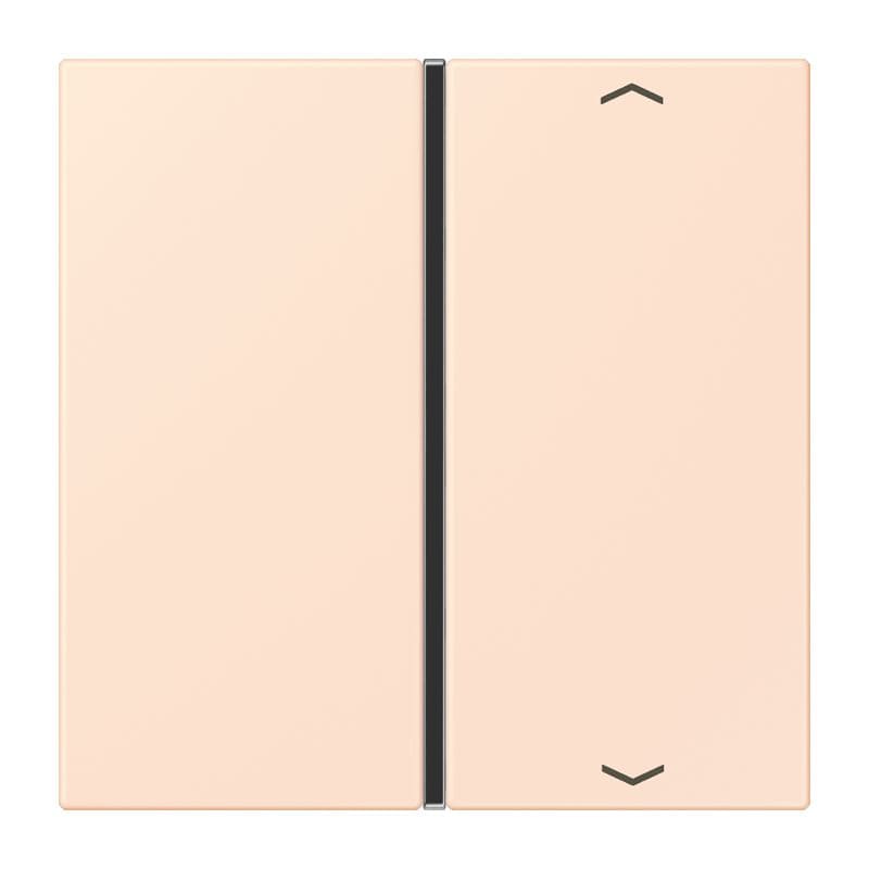Jung - Touche 1 voie avec flèches platine F40 / LS 990 LC 32082