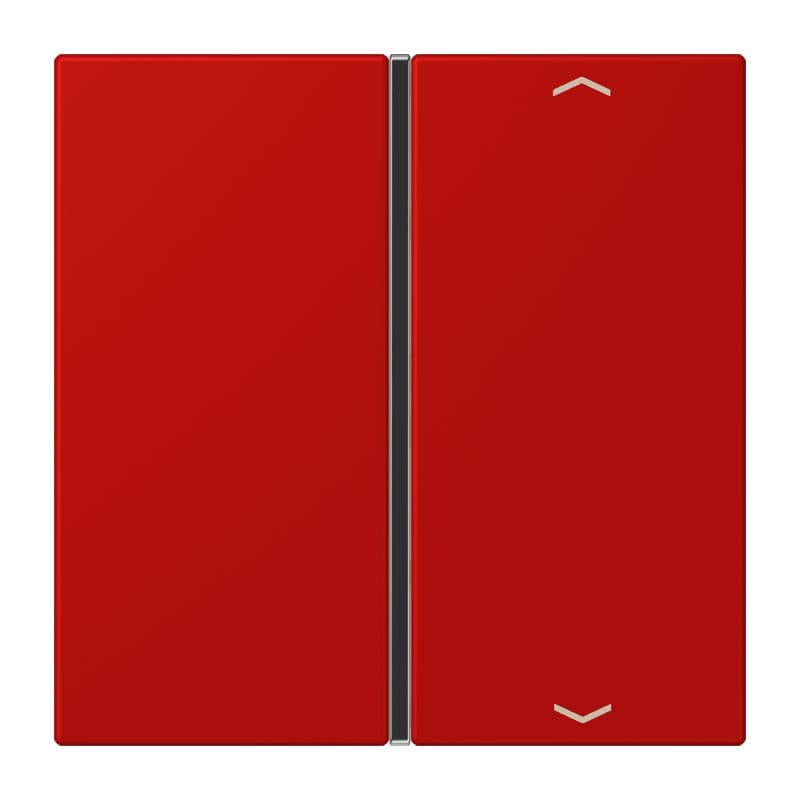 Jung - Touche 1 voie avec flèches platine F40 / LS 990 LC 32090