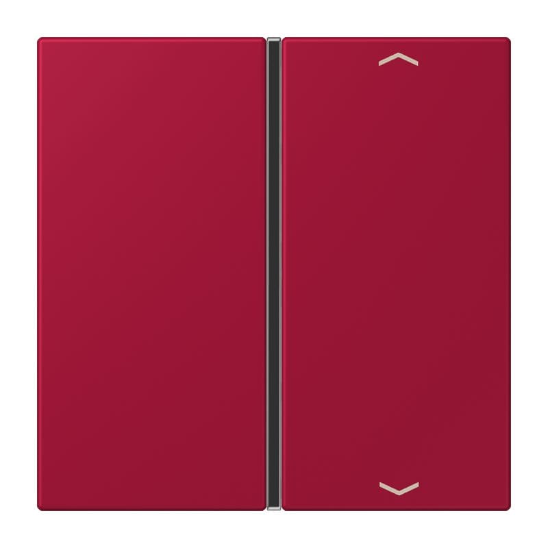 Jung - Touche 1 voie avec flèches platine F40 / LS 990 LC 32100