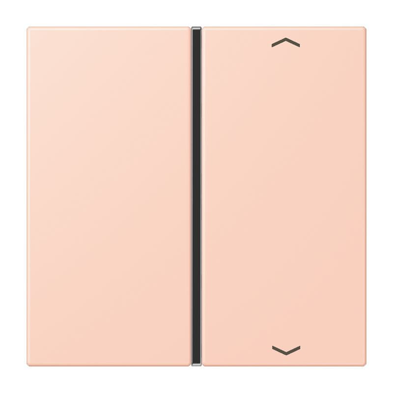 Jung - Touche 1 voie avec flèches platine F40 / LS 990 LC 32114