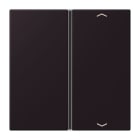 Jung - Touche 1 voie avec flèches platine F40 / LS 990 LC 4320E