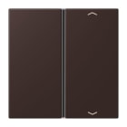 Jung - Touche 1 voie avec flèches platine F40 / LS 990 LC 4320J