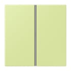 Jung - Kit touche complet 2 voies platineF40 / LS 990 LC 32053