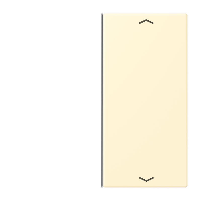 Jung - Touche 2 voies avec flèches platine F40 / LS 990 LC 32001