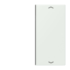 Jung - Touche 2 voies avec flèches platine F40 / LS 990 LC 32024