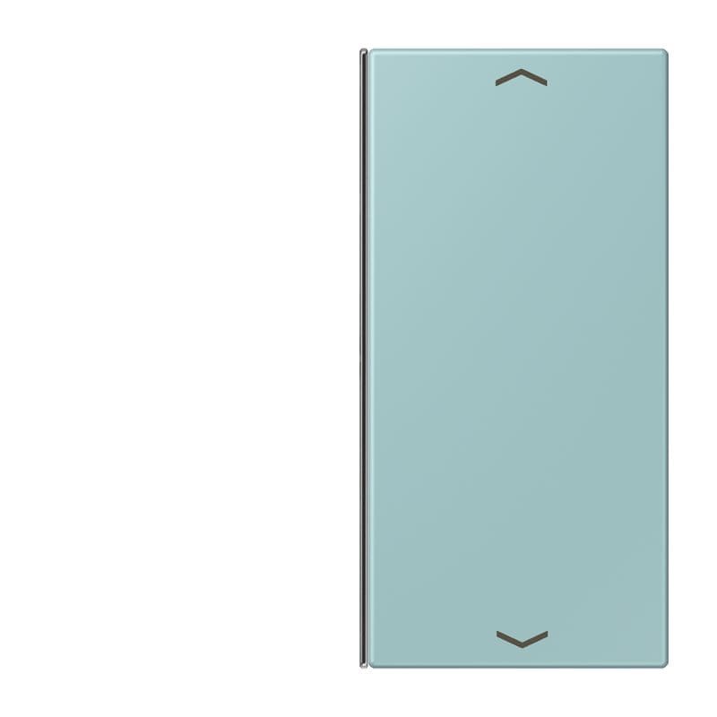 Jung - Touche 2 voies avec flèches platine F40 / LS 990 LC 32033