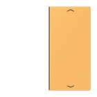 Jung - Touche 2 voies avec flèches platine F40 / LS 990 LC 4320L