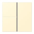 Jung - Kit touche complet 3 voies platineF40 / LS 990 LC 32001