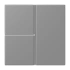 Jung - Kit touche complet 3 voies platineF40 / LS 990 LC 32011