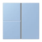 Jung - Kit touche complet 3 voies platineF40 / LS 990 LC 32021