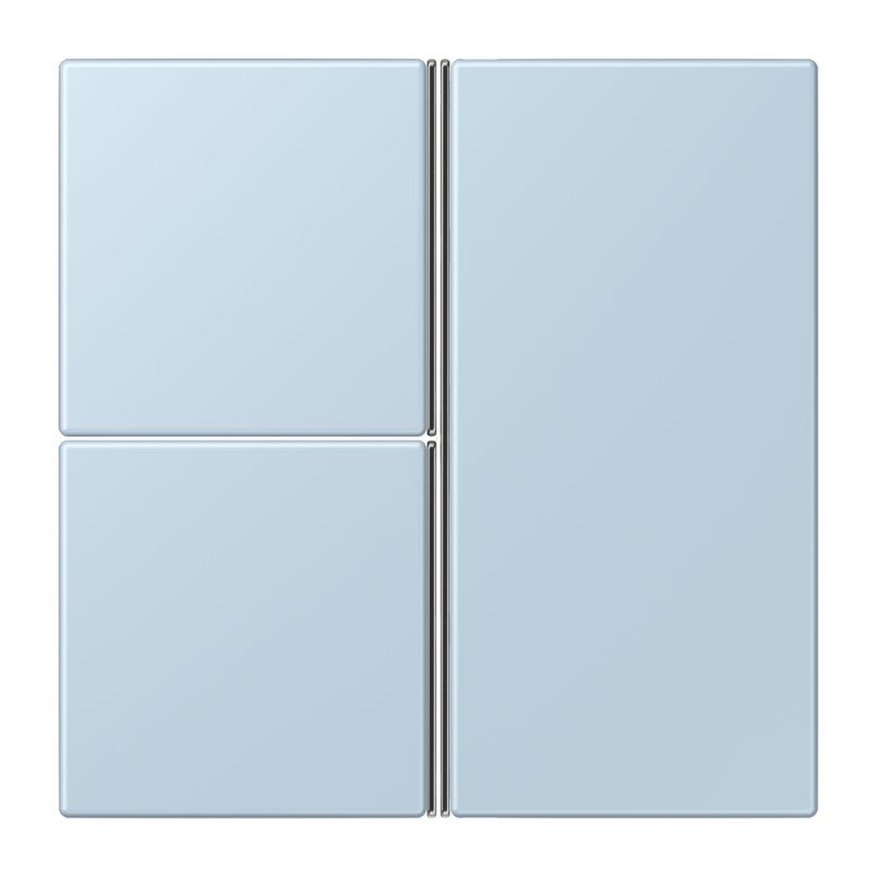 Jung - Kit touche complet 3 voies platineF40 / LS 990 LC 32022