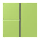 Jung - Kit touche complet 3 voies platineF40 / LS 990 LC 32052