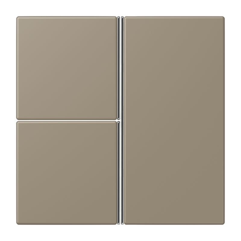 Jung - Kit touche complet 3 voies platineF40 / LS 990 LC 32141