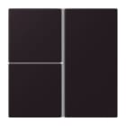 Jung - Kit touche complet 3 voies platineF40 / LS 990 LC 4320E