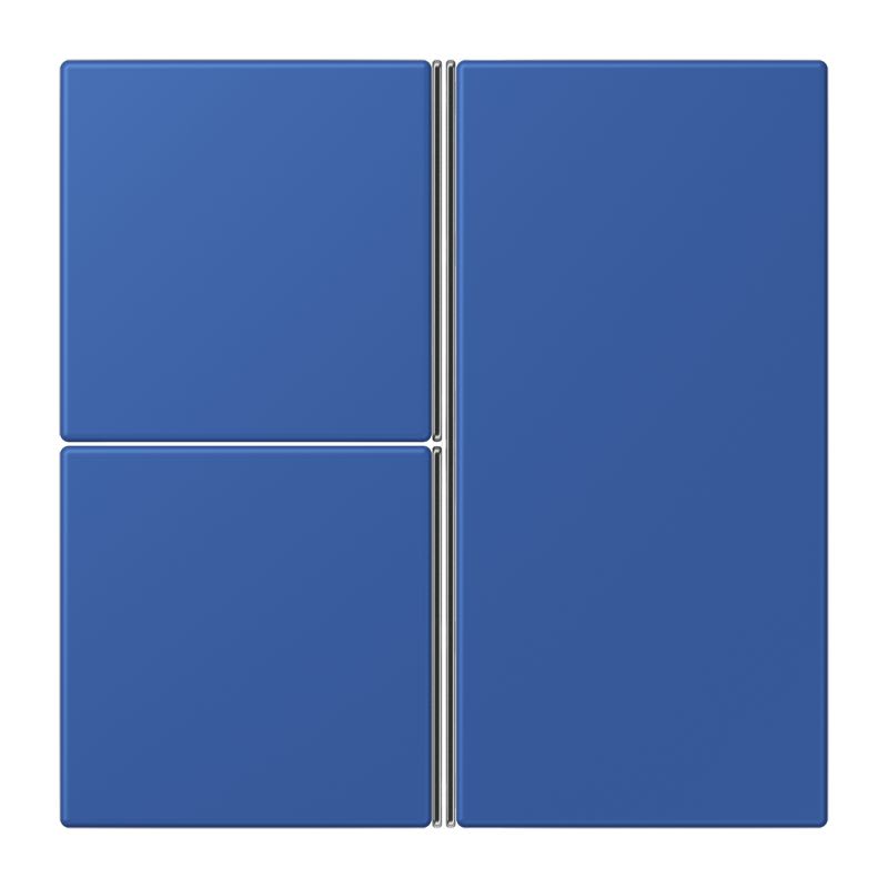 Jung - Kit touche complet 3 voies platineF40 / LS 990 LC 4320K