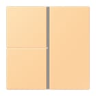 Jung - Kit touche complet 3 voies platineF40 / LS 990 LC 4320P