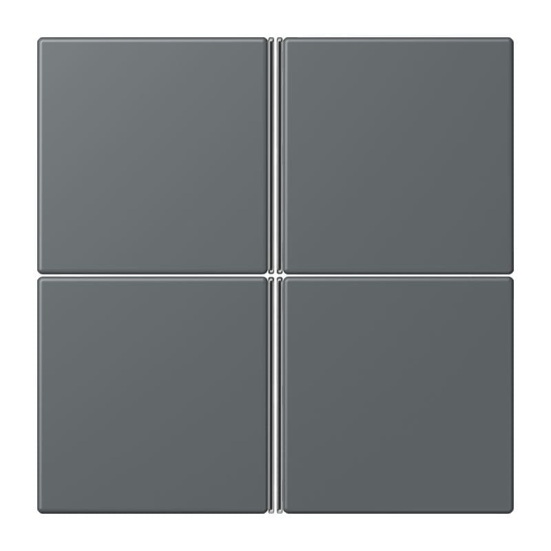 Jung - Kit touche complet 4 voies platineF40 / LS 990 LC 32010