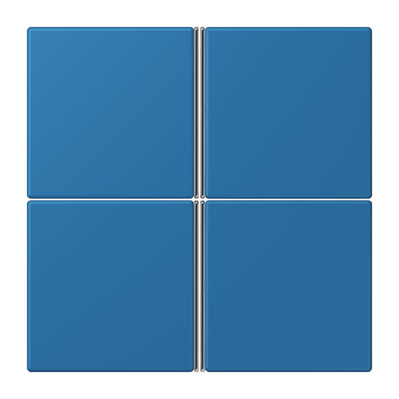 Jung - Kit touche complet 4 voies platineF40 / LS 990 LC 32030