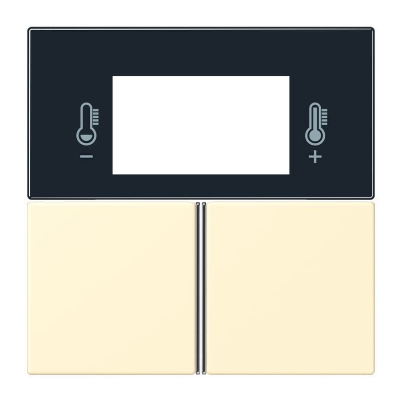 Jung - Kit touche pour régulateur KNX Art. 4093KRMTSD / LS 990 LC 32001