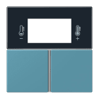 Jung - Kit touche pour régulateur KNX Art. 4093KRMTSD / LS 990 LC 32031