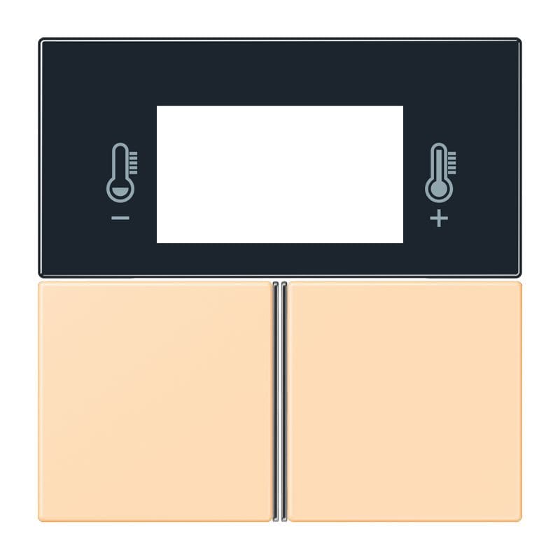 Jung - Kit touche pour régulateur KNX Art. 4093KRMTSD / LS 990 LC 32060