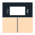 Jung - Kit touche pour régulateur KNX Art. 4093KRMTSD / LS 990 LC 32060