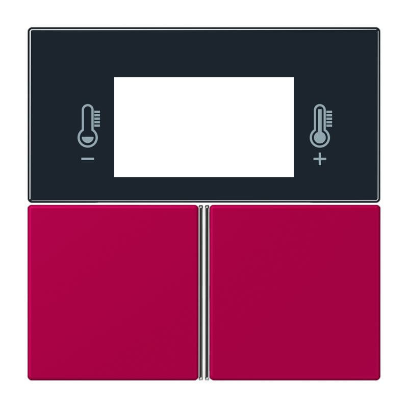 Jung - Kit touche pour régulateur KNX Art. 4093KRMTSD / LS 990 LC 32101