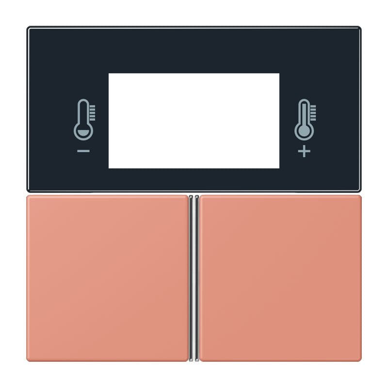 Jung - Kit touche pour régulateur KNX Art. 4093KRMTSD / LS 990 LC 32111