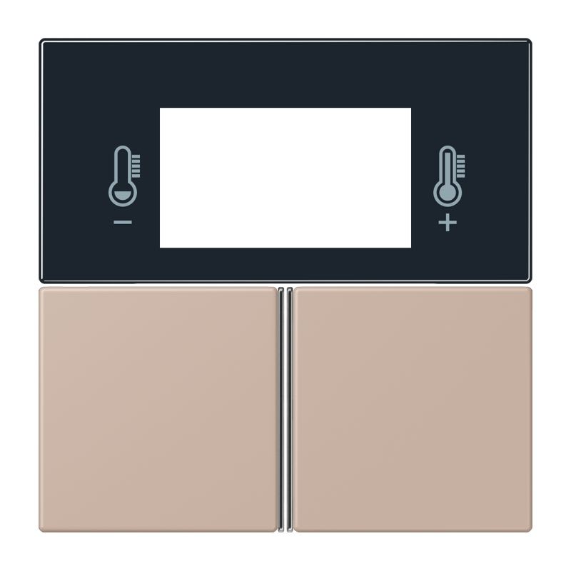 Jung - Kit touche pour régulateur KNX Art. 4093KRMTSD / LS 990 LC 32131