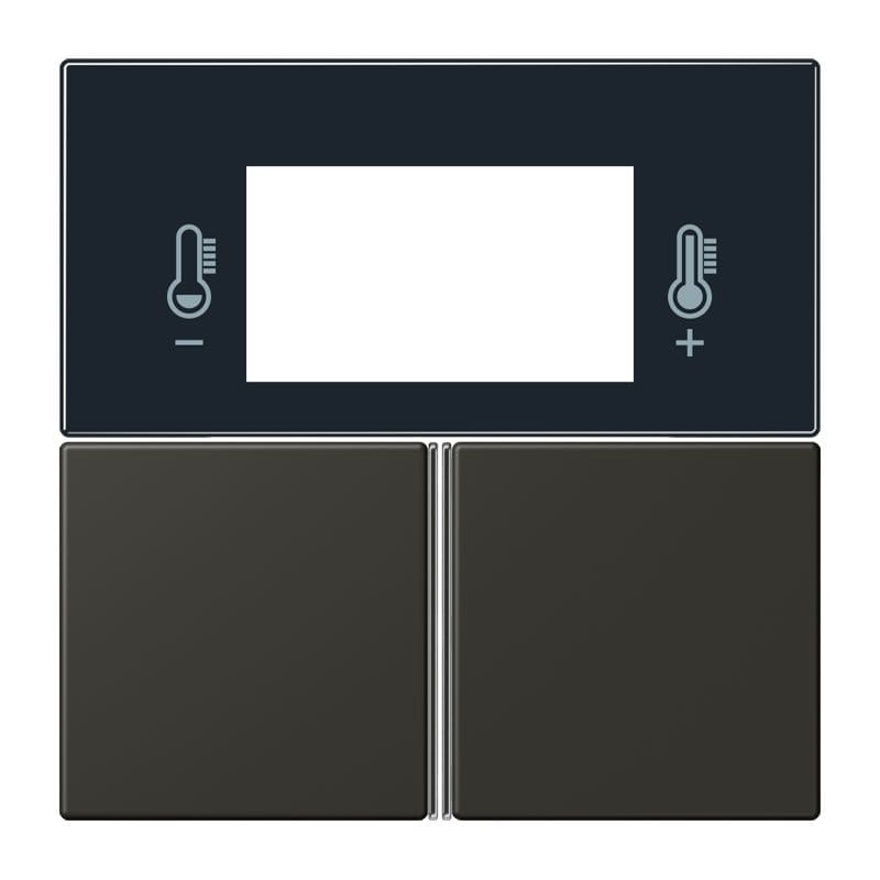 Jung - Kit touche pour régulateur KNX Art. 4093KRMTSD / LS 990 LC 4320R