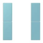 Jung - Kit touche complet 2 voies platine F50 / LS 990 LC 32032