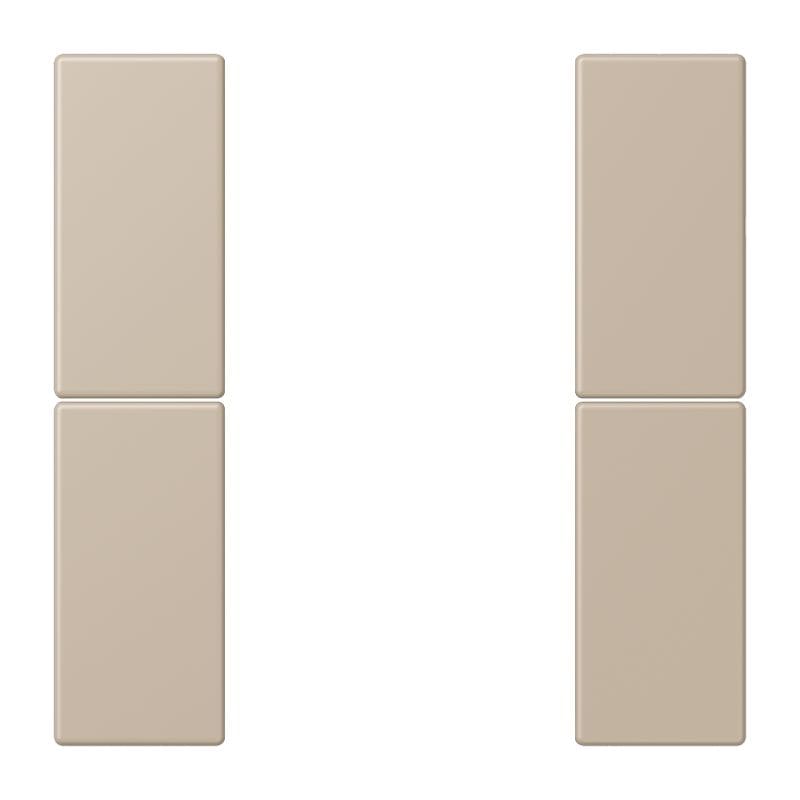 Jung - Kit touche complet 2 voies platine F50 / LS 990 LC 32142