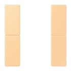 Jung - Kit touche complet 2 voies platine F50 / LS 990 LC 4320P