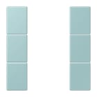 Jung - Kit touche complet 3 voies platine F50 / LS 990 LC 32033