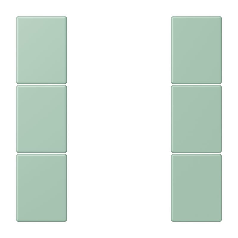 Jung - Kit touche complet 3 voies platine F50 / LS 990 LC 32041