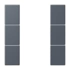Jung - Kit touche complet 3 voies platine F50 / LS 990 LC 4320U